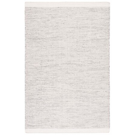 Safavieh 3 x 5 ft. Vermont Rectangle Hand Woven Area Rug Ivory & Black VRM807C-3